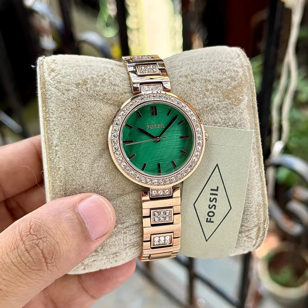 Fossi_l Karli’s Rose – Gold Tone Construction Work