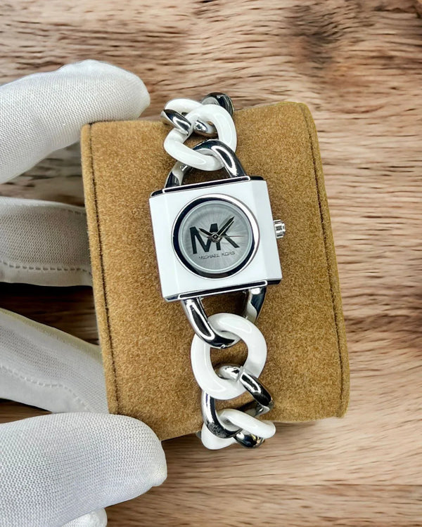 Michae_l Kor_s Silver White Lennox