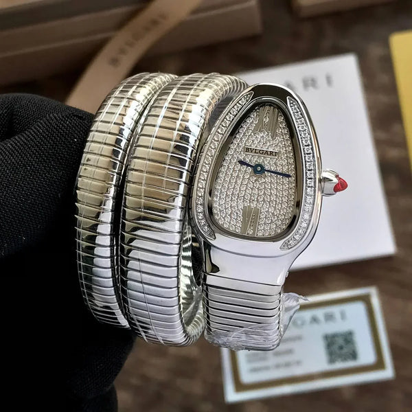 BVLGAR_I Serpent_i Spiga- Silver