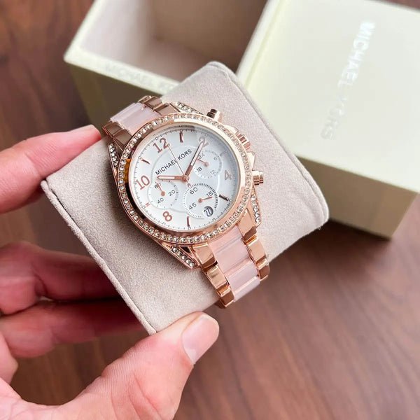 MICH_A_E_L KO_R_S M_K Rose Gold